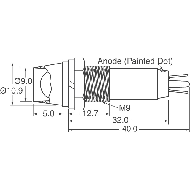 6092212120F Dialight  Voyants du panneau